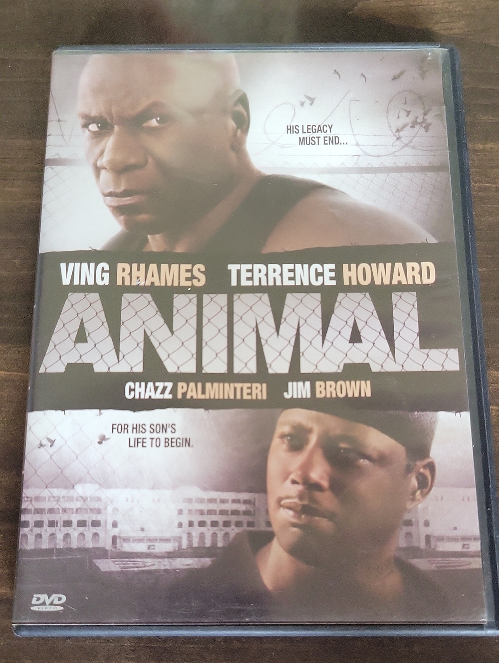 Animal Movie DVD - Black and Brown Cover